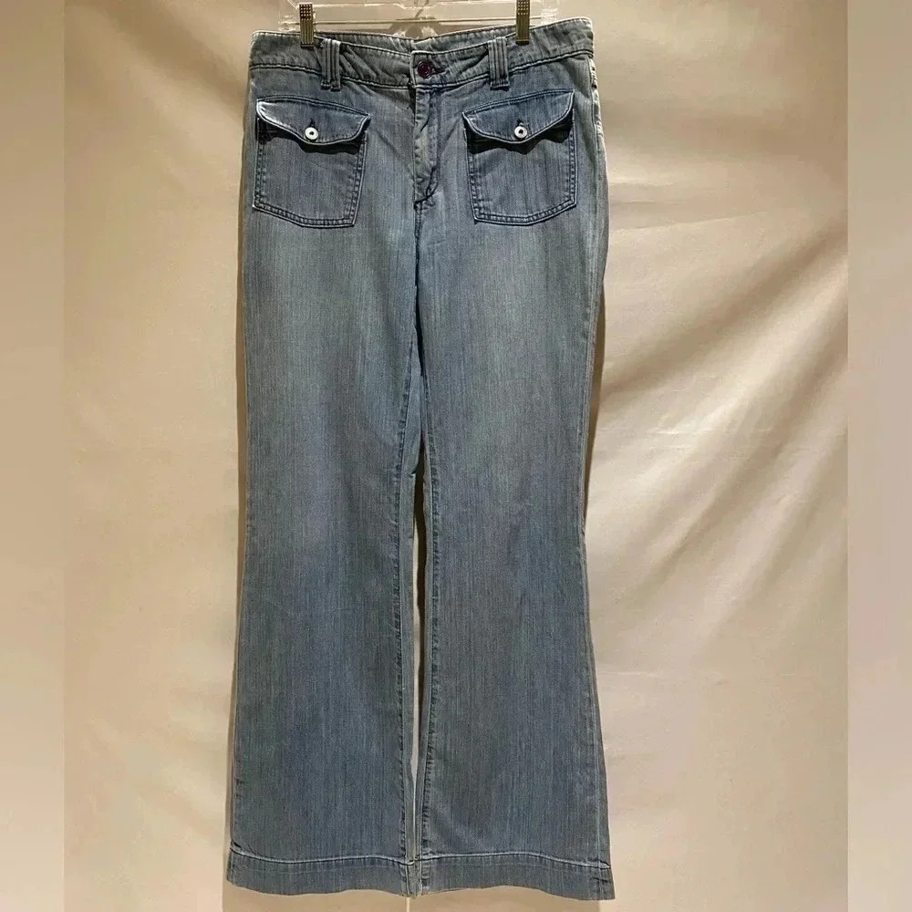 Banana Republic Vintage Wide Leg Jeans, size 12L